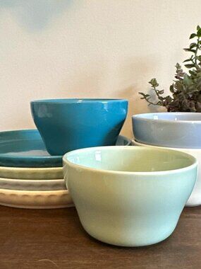 Sweese Multicolor Ceramic Round Bowls Set of 8